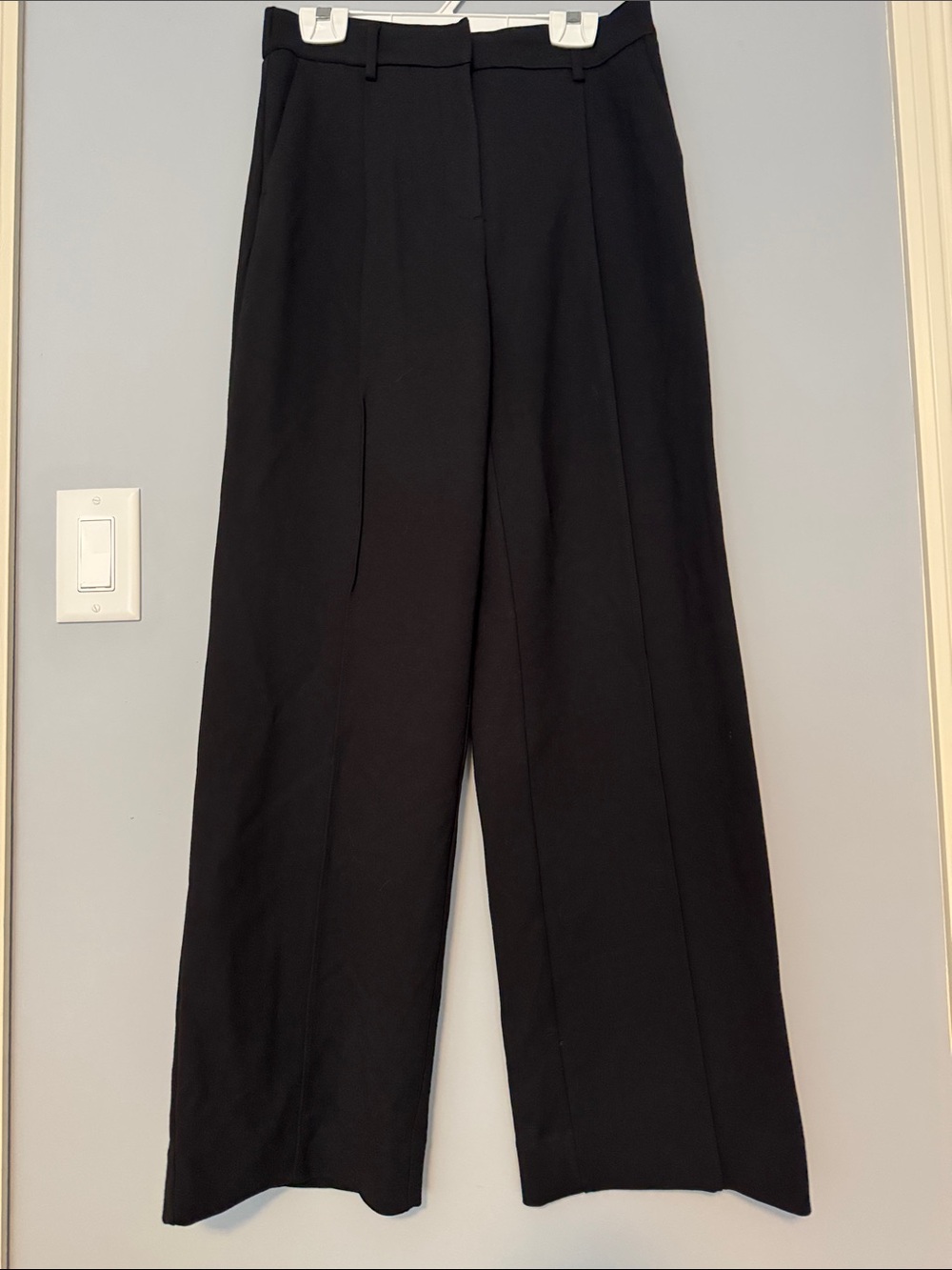 RW&CO. Black Wide-Leg Dress Pants